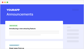 Dedicated feed for release notes Dedicated feed for release notes